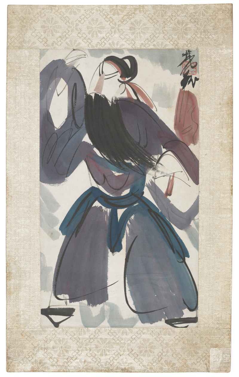 LIN FENGMIAN (1900-1991)  Chanteur d'Opéra - 图2